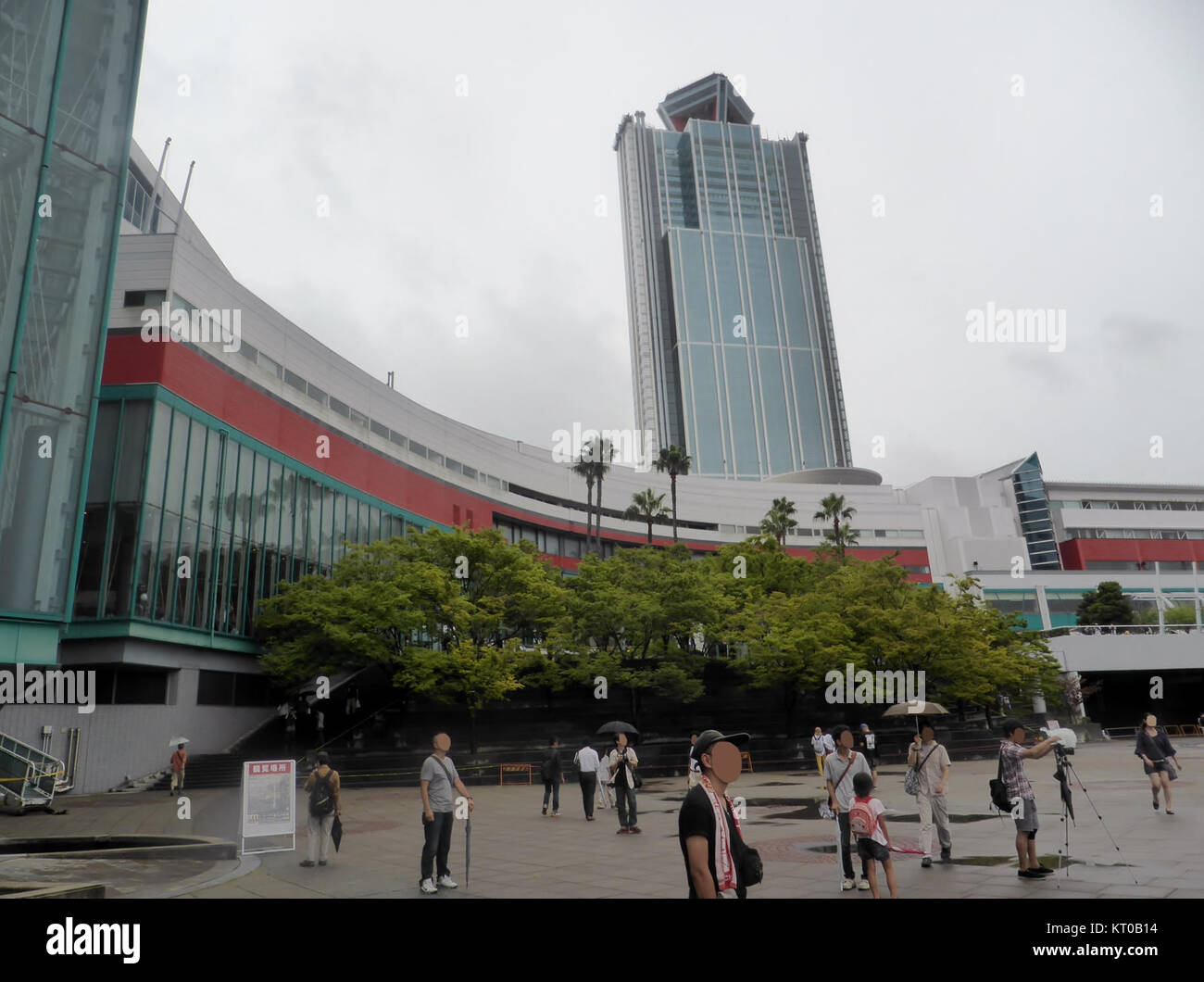 Das Asia and Pacific Ocean Trade Center ist ein Drehkreuz für den globalen Handel und befindet sich an der Kreuzung wichtiger Schifffahrtsrouten und erleichtert den internationalen Handel in der asiatisch-pazifischen Region. Stockfoto