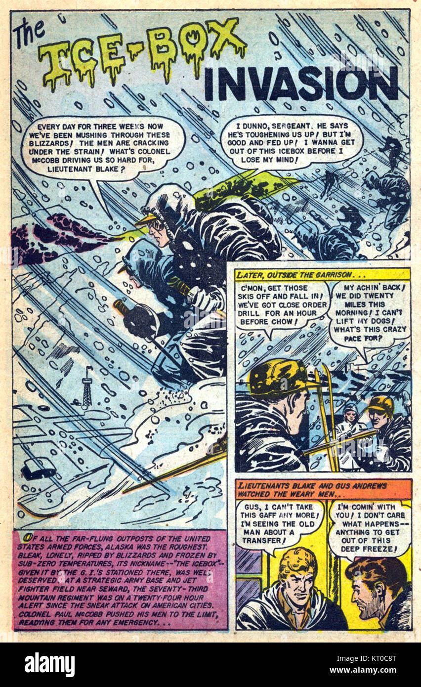 Das Bild mit dem Titel „Atomic war 02155“ repräsentiert das Konzept des Atomkriegs und spiegelt das zerstörerische Potenzial von Atomwaffen und ihre Auswirkungen auf die globale Sicherheit und Politik im 20. Jahrhundert wider. Stockfoto