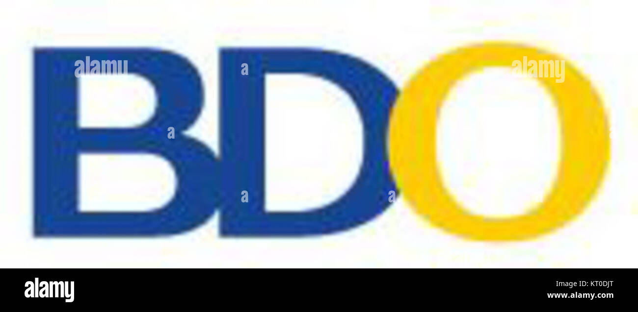 Banco de Oro, ein führendes Finanzinstitut auf den Philippinen, das für Bankdienstleistungen und Finanzprodukte im ganzen Land bekannt ist. Stockfoto