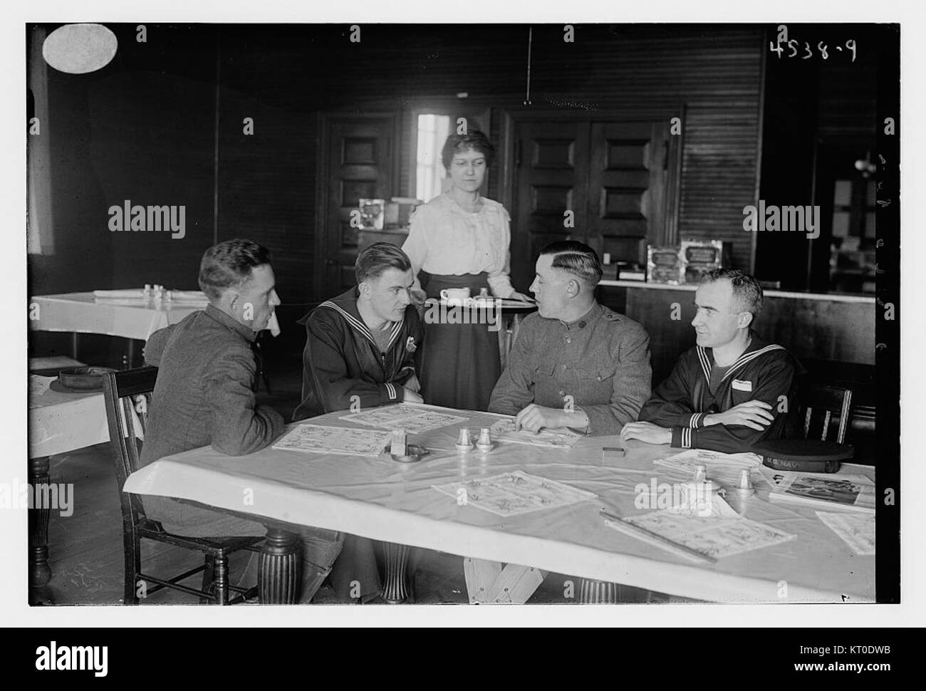Die Barnard Kantine ist eine historische Stätte, die wahrscheinlich mit dem Barnard College oder seinen Studenten-Aktivitäten in Verbindung steht. Es diente als Treffpunkt für die College-Gemeinschaft. Stockfoto
