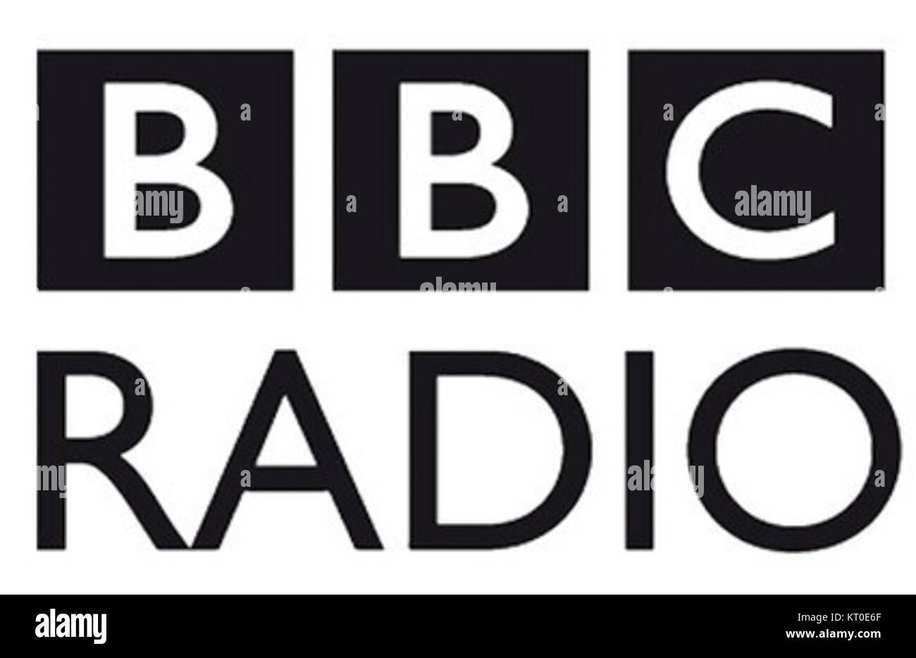 BBC Radio logo Stockfoto