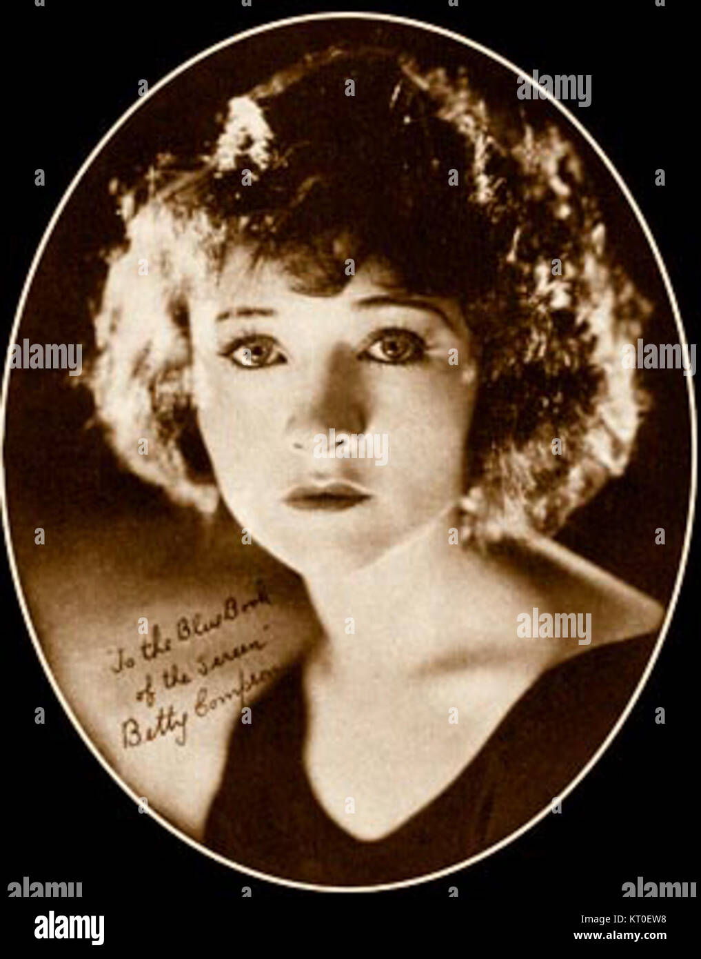 Betty Compson war eine US-amerikanische Schauspielerin, die während des frühen 20. Jahrhunderts aktiv war und für ihre Rollen in Stummfilmen und ihre bedeutenden Beiträge zum frühen Hollywood-Kino bekannt war. Stockfoto