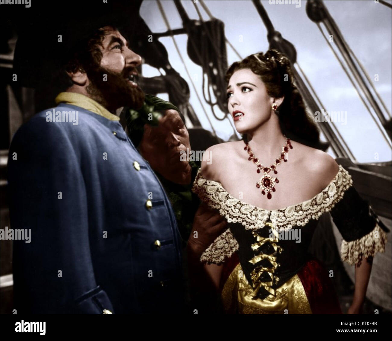 Blackbeard the Pirate (1952) 1. Stockfoto