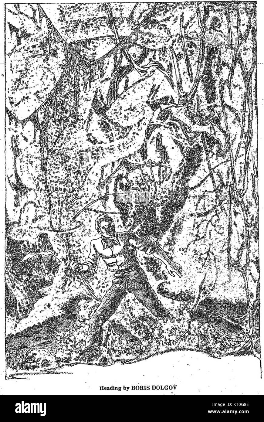 Boris Dolgov - dem Bewohner in der Dunkelheit - August Derleth - Weird Tales - November 1944 Stockfoto