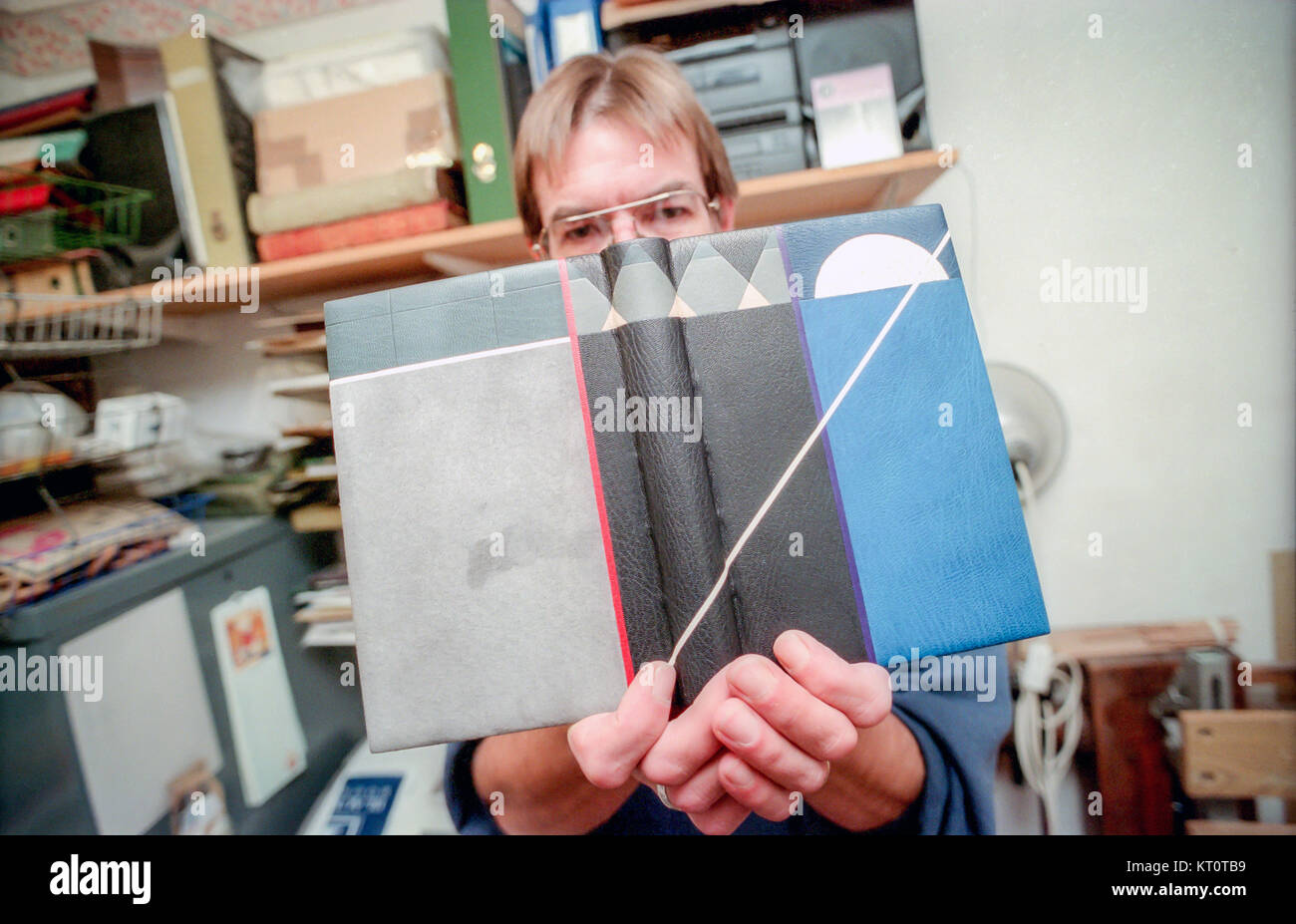 Peter Jones, verbindliche Bücher für den Booker Prize Zeremonie. Stockfoto