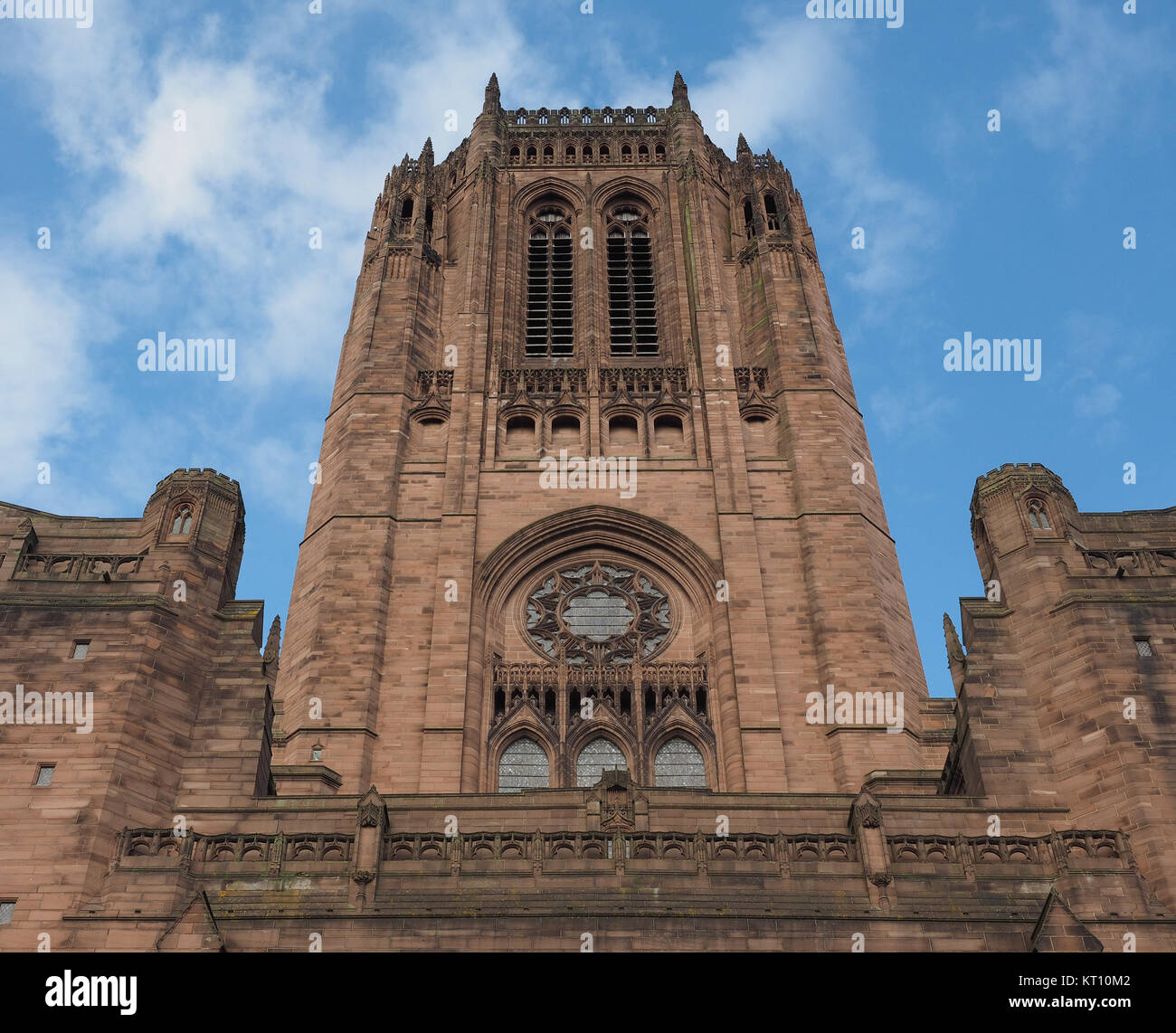 Liverpool Kathedrale in Liverpool Stockfoto