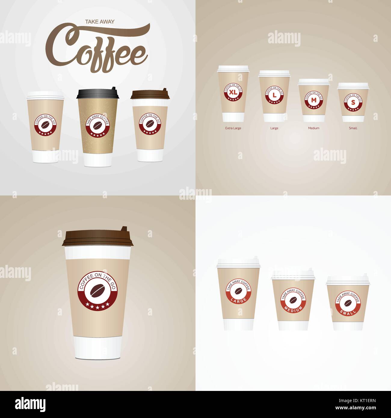 Take away latte -Fotos und -Bildmaterial in hoher Auflösung – Alamy