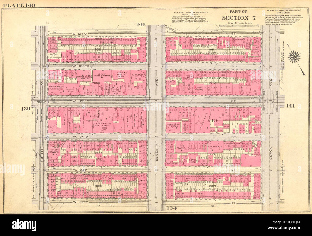 Diese Platte aus Bromley Manhattan wurde 1930 veröffentlicht. Es handelt sich um ein historisches Sammlerstück, das Design und Marketing des frühen 20. Jahrhunderts repräsentiert. Stockfoto