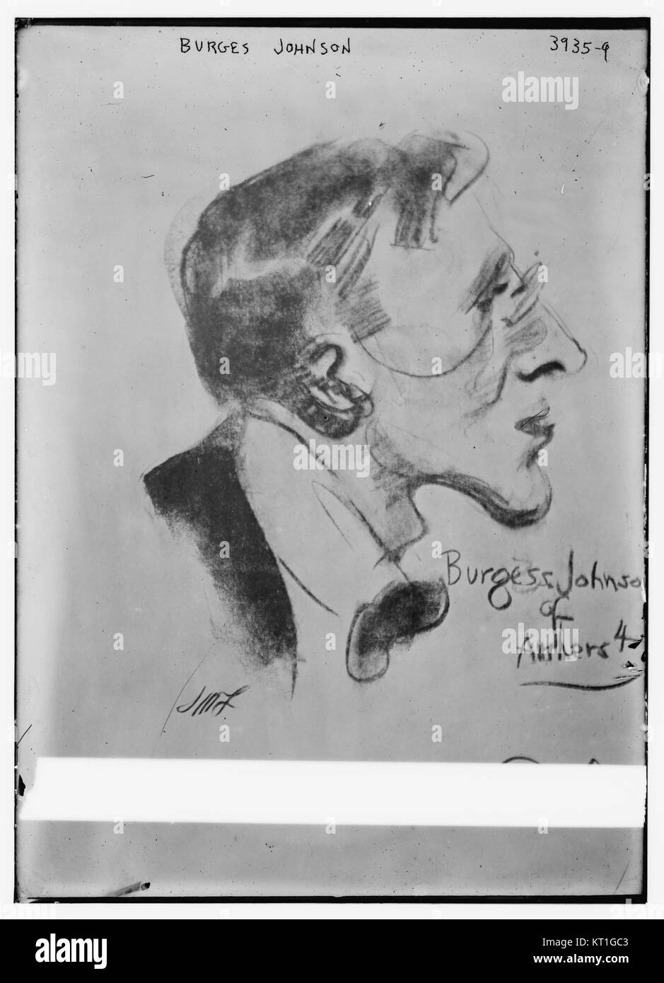 Burges Johnson, identifiziert mit der Nummer 14119167120, kann sich auf eine bestimmte Person beziehen, möglicherweise von historischer Bedeutung, die weitere Untersuchungen erfordert, um vollständige Details zu erhalten. Stockfoto