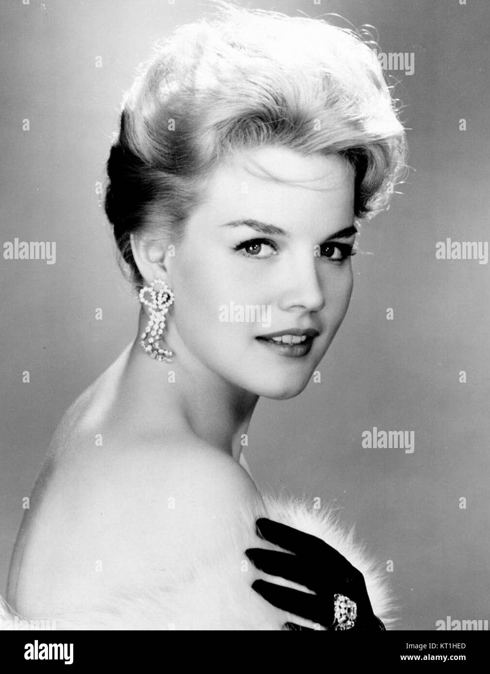 Carroll Baker - Werbung Stockfoto