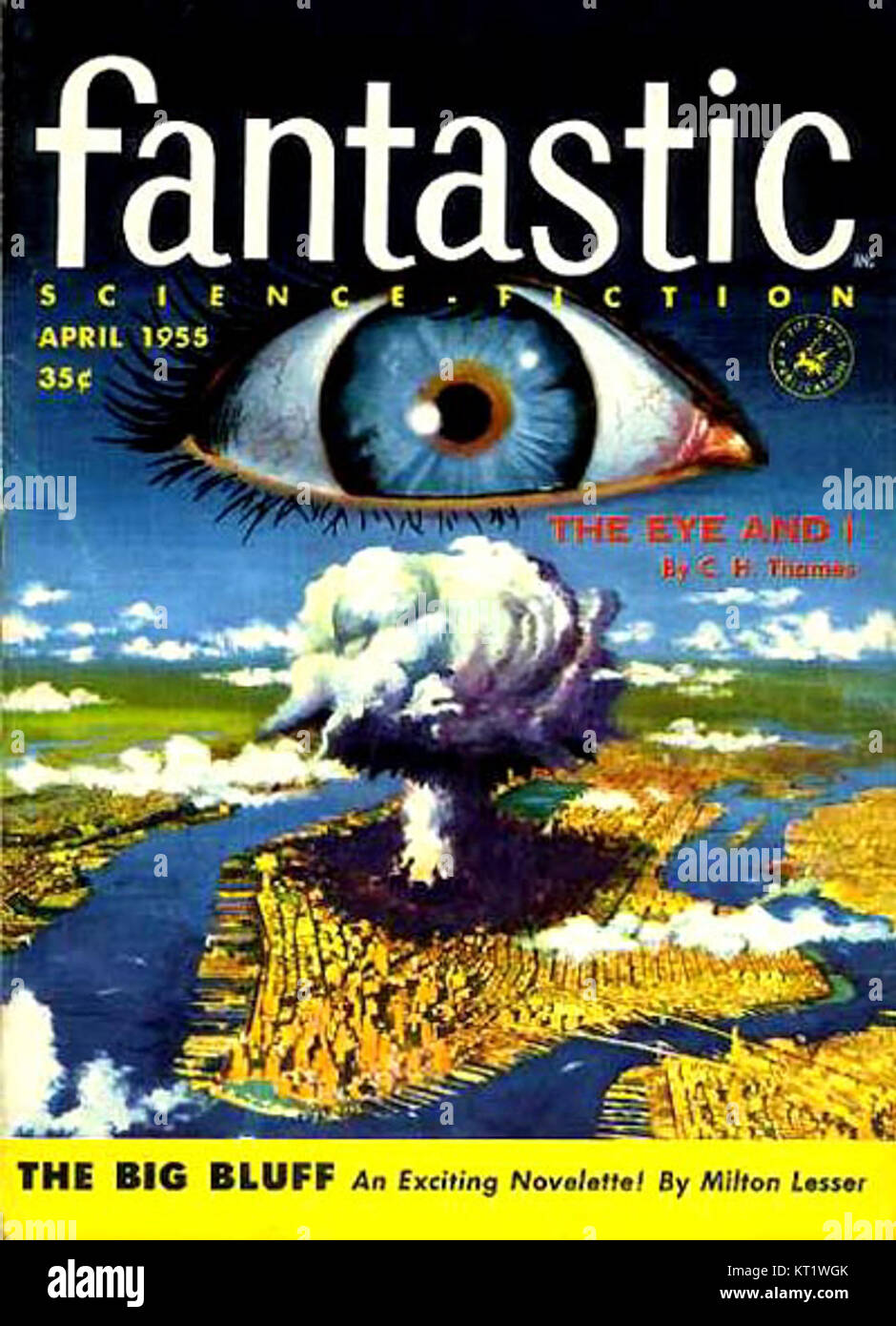 Der Film *Fantastic* aus dem Jahr 1955 ist eine Musical-Komödie des gefeierten Regisseurs. Es zeigt eine lebendige Geschichte mit fesselnden Darbietungen und spielt in einer fantasievollen Welt. Die fesselnde Handlung des Films und die fesselnde Musik sprechen Fans des Vintage-Kinos an. Stockfoto