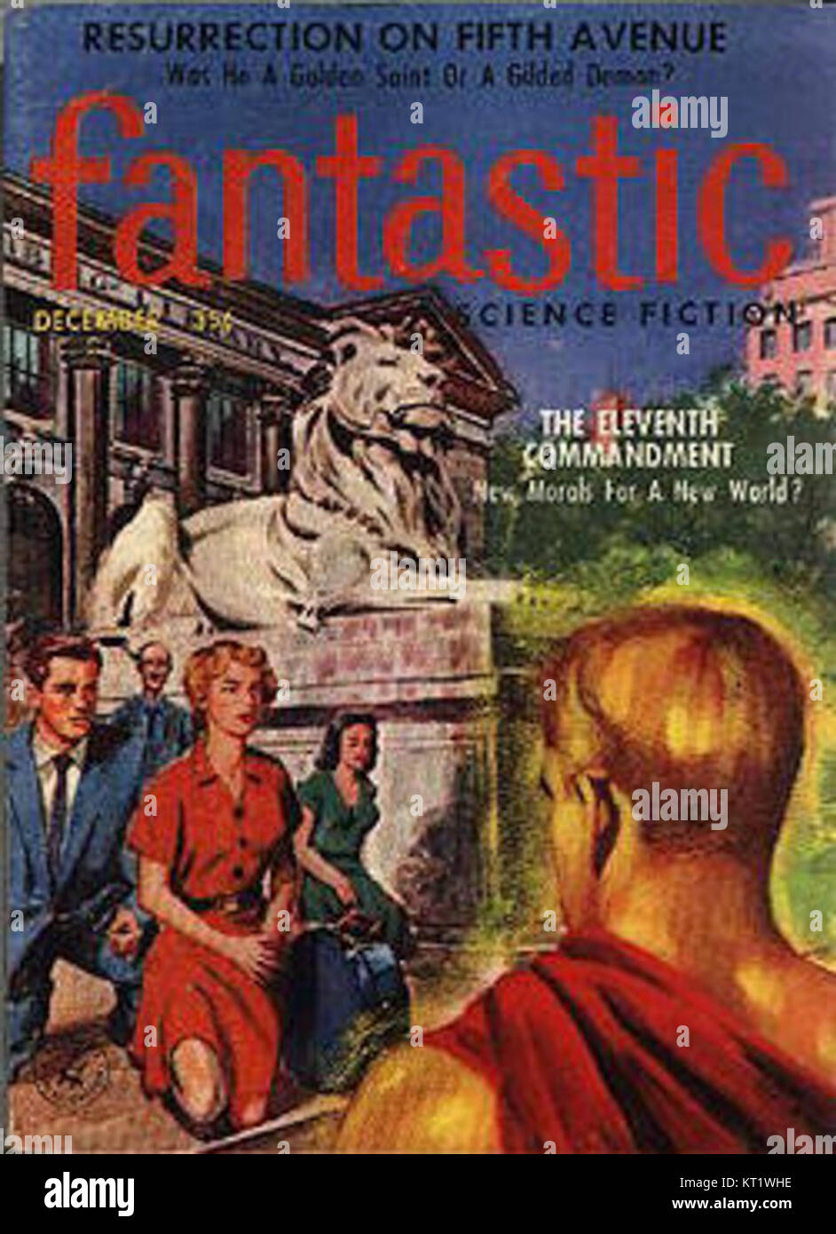 Dieses Bild bezieht sich wahrscheinlich auf ein Stück mit dem Titel „Fantastic 195712“, möglicherweise ein Kunstwerk oder Medienwerk aus dem Jahr 1957. Es bedarf eines weiteren Kontextes, um den genauen Charakter des Kontextes zu klären. Stockfoto