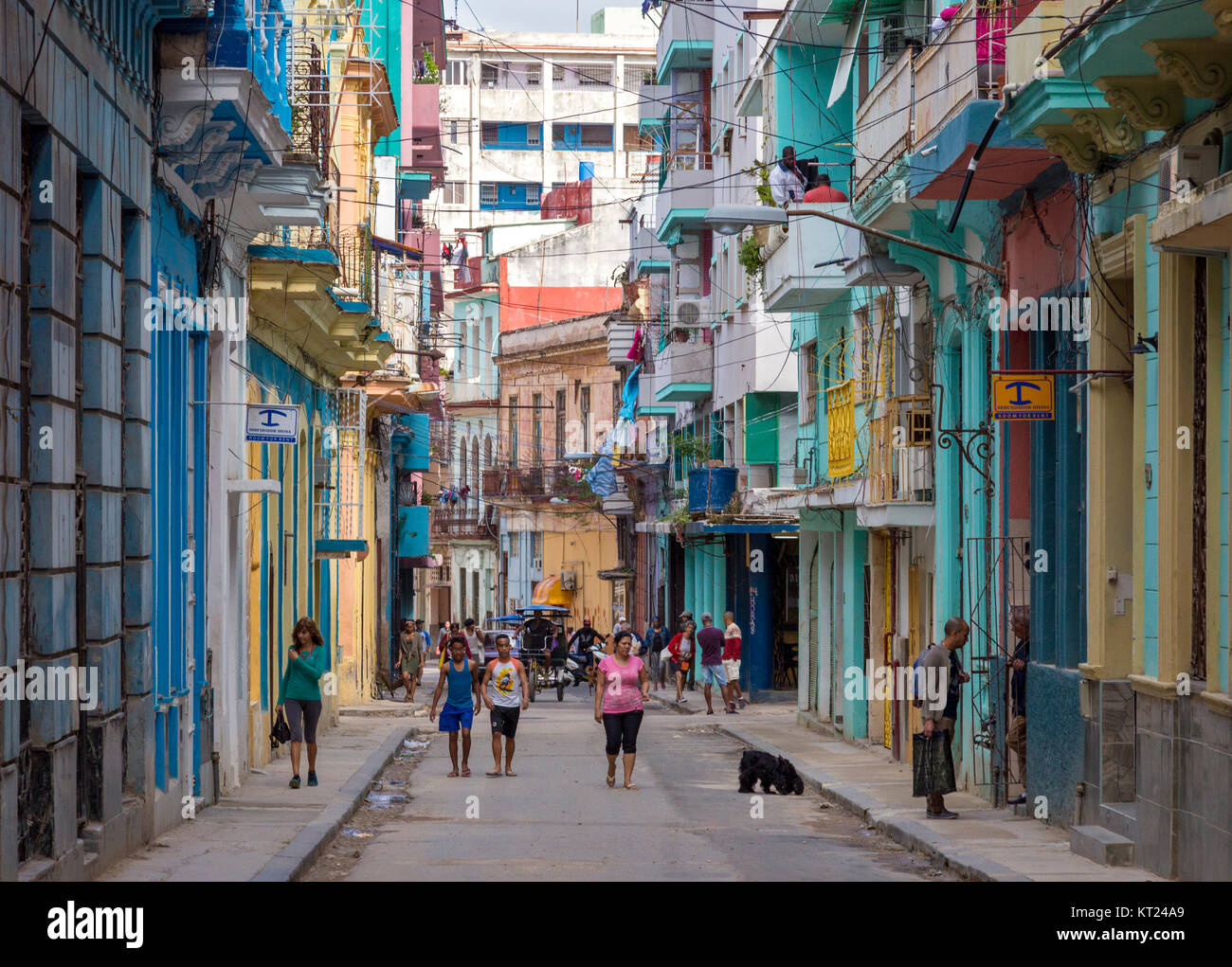 La Habana Vieja. Kuba Stockfoto