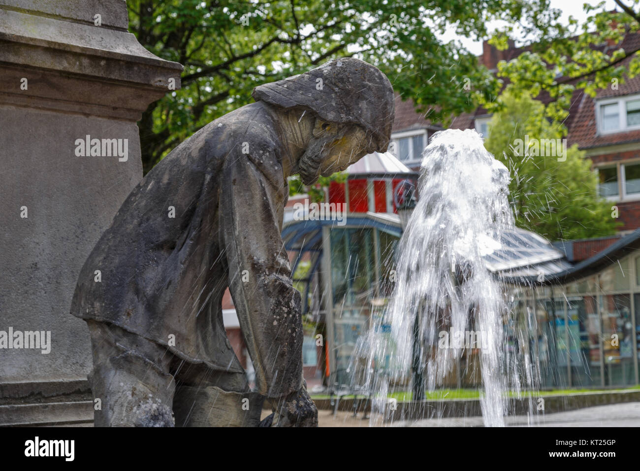 FÃ¼rbringer Brunnen Stockfoto