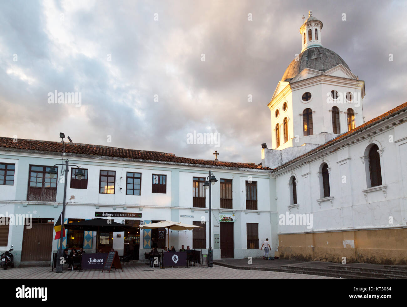 Kirche von San Sebastian, Cuenca, Ecuador Südamerika Stockfoto