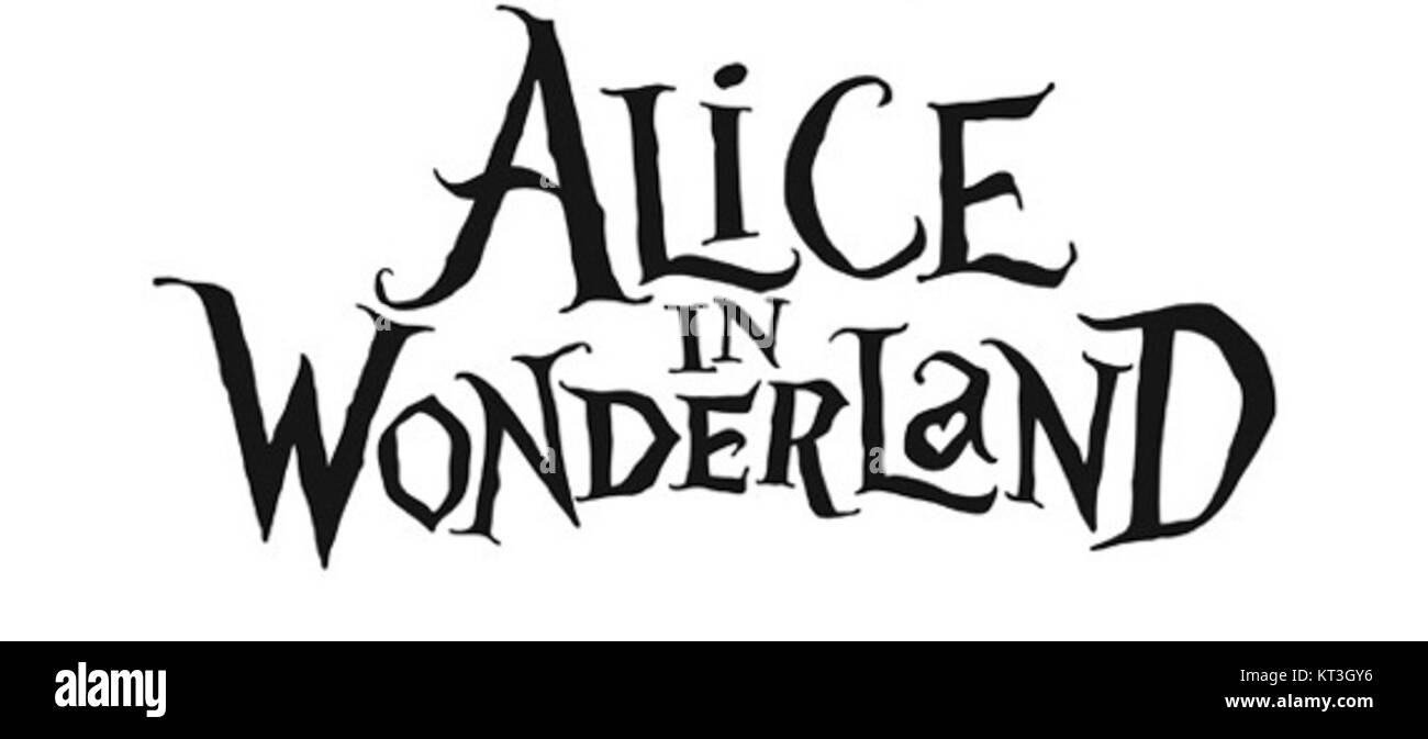 Alice im Wunderland Stockfoto