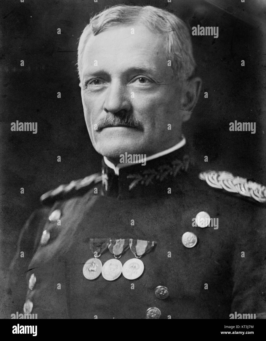 General John Joseph Pershing Kopf auf den Schultern Stockfoto