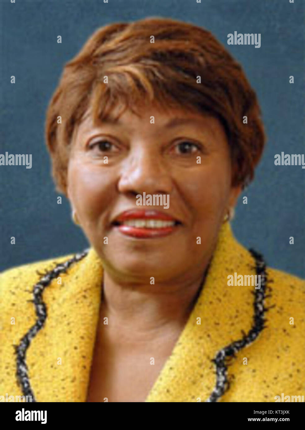 Geraldine Thompson ist eine Künstlerin, die für ihre Beiträge zur zeitgenössischen bildenden Kunst bekannt ist und sich mit Themen wie Identität, Kultur und menschliche Verbindung befasst. Stockfoto