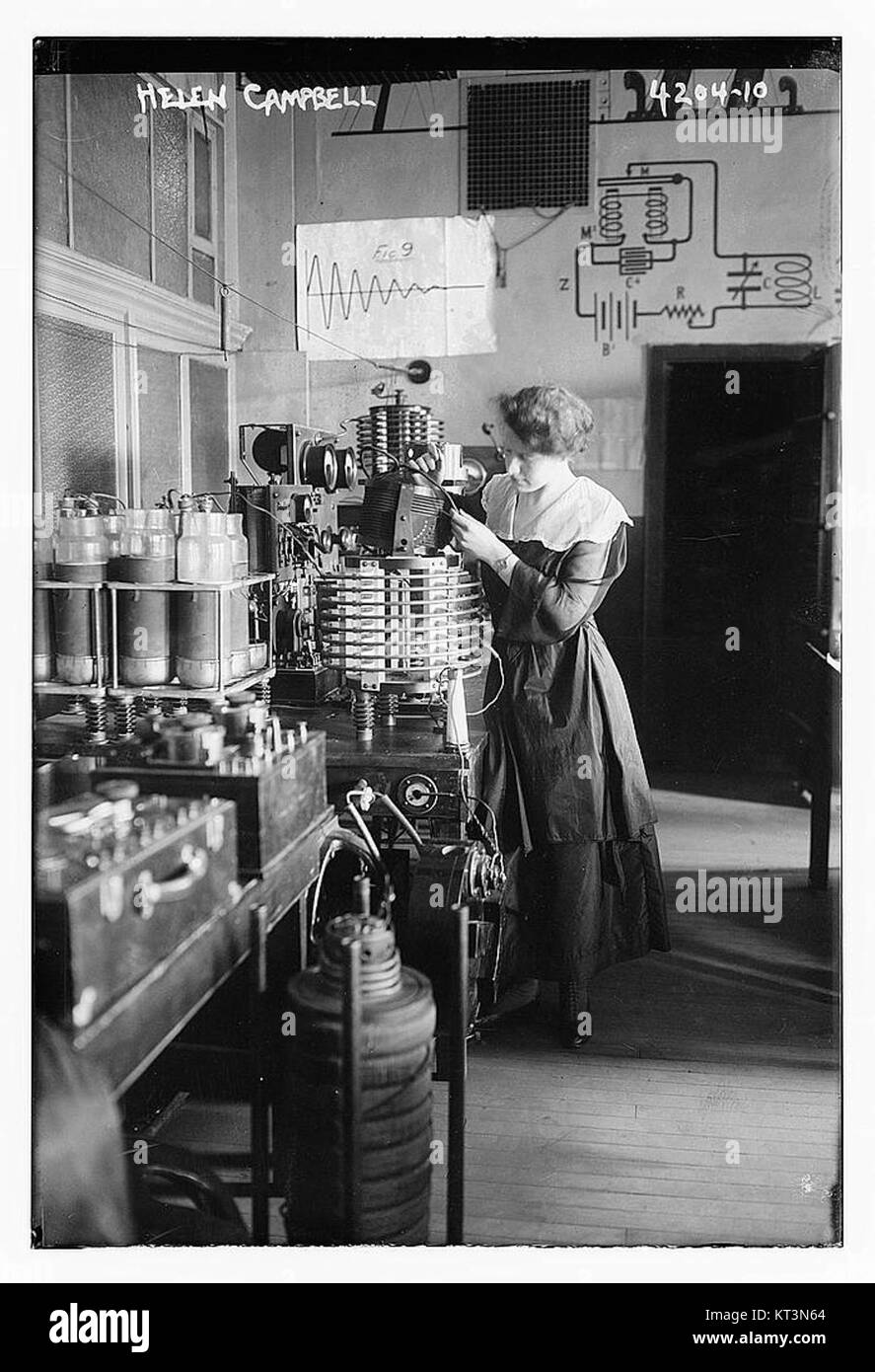 Helen Campbell war eine prominente Persönlichkeit in der Sozialreform, bekannt für ihre Arbeit in der Förderung von Frauenrechten und sozialen Fragen im späten 19. Und frühen 20. Jahrhundert. Stockfoto