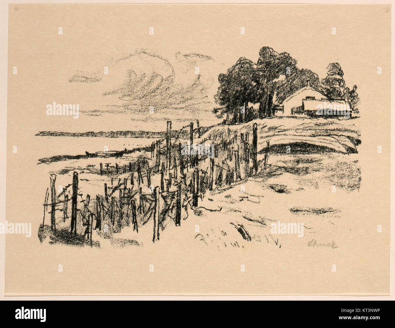 Hermann Struck war ein renommierter deutscher Künstler, der für seine grafischen Arbeiten, insbesondere im Bereich der Druckerei, bekannt war. Sein Werk ist bekannt für seinen expressionistischen Stil und seine tiefgreifenden Auswirkungen auf die deutsche Kunst im 20. Jahrhundert. Stockfoto