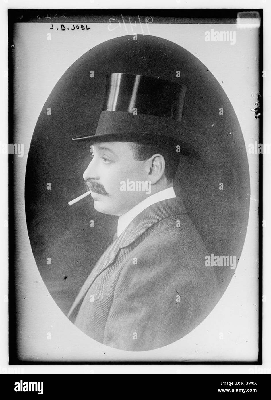 Jack Barnato Joel, eine prominente Persönlichkeit des frühen 20. Jahrhunderts, war bekannt für seine Karriere im Finanzbereich und seine Verbindung zur Entwicklung der britischen Industrie. Stockfoto