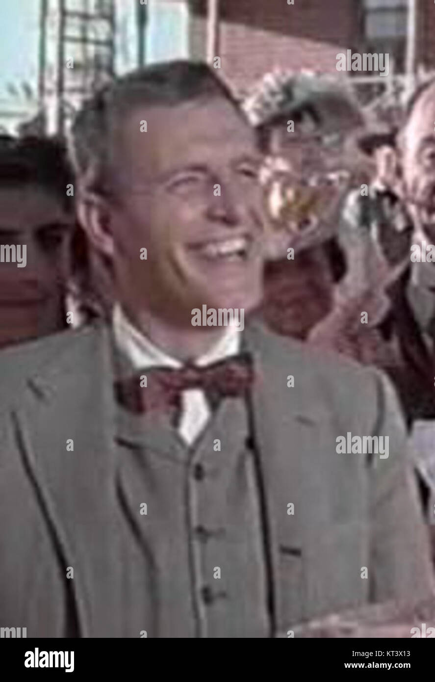 Jerry Van Dyke war ein US-amerikanischer Schauspieler, der vor allem für seine Rolle in der Fernsehserie McLintock! Bekannt war. Neben John Wayne. Er erlangte Anerkennung für sein komödiantisches Talent und seine Auftritte in Fernsehen und Film. Stockfoto