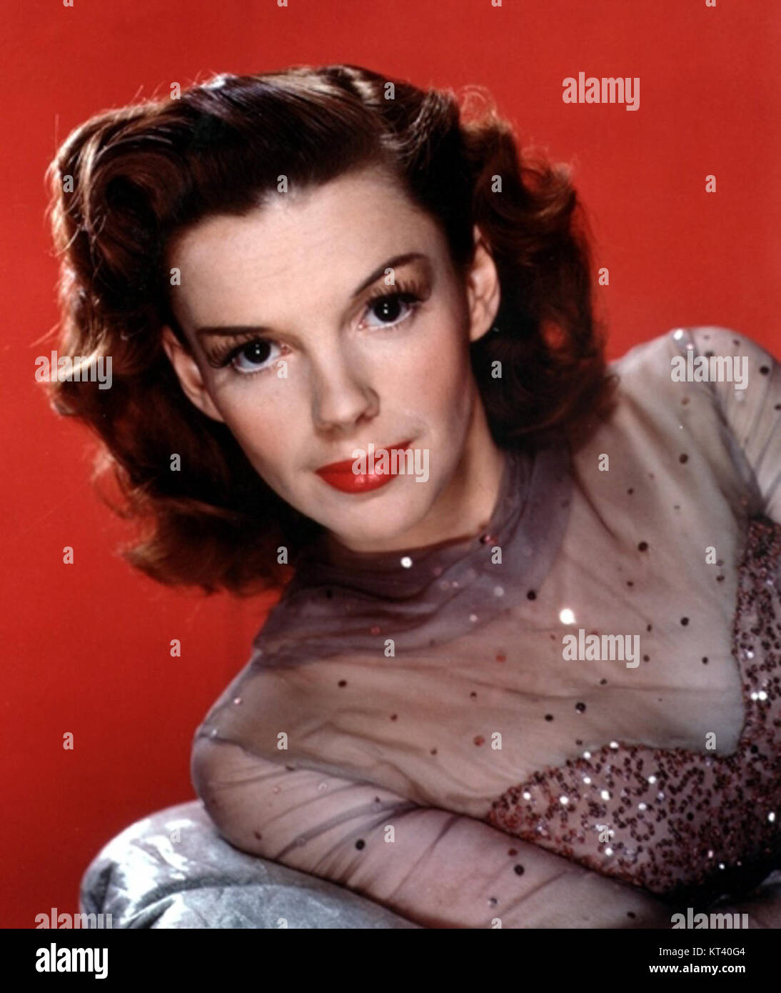 Judy Garland Werbung Foto Stockfoto