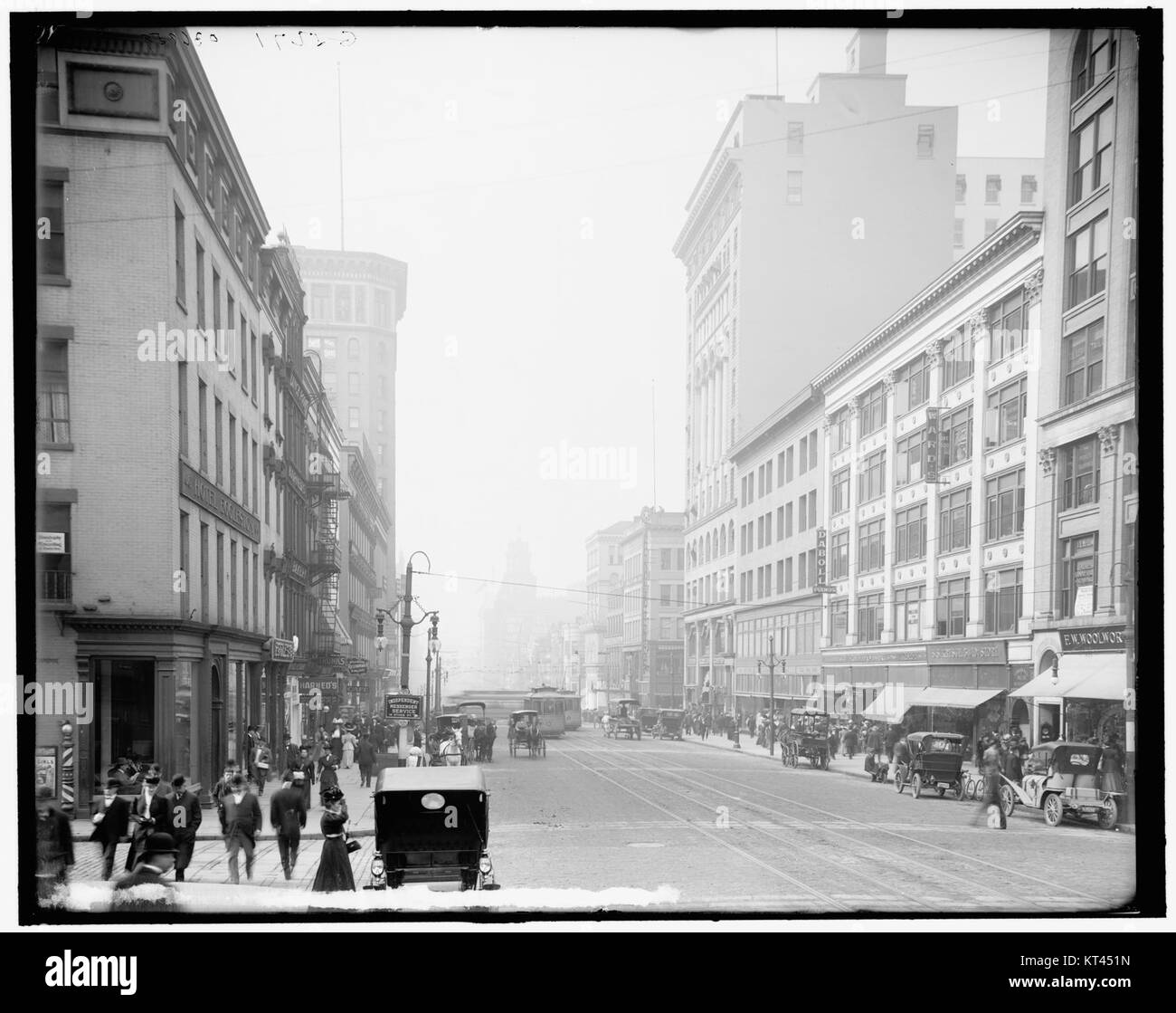 Main Street, Rochester, N.Y. det. 4a 18812 ein Stockfoto