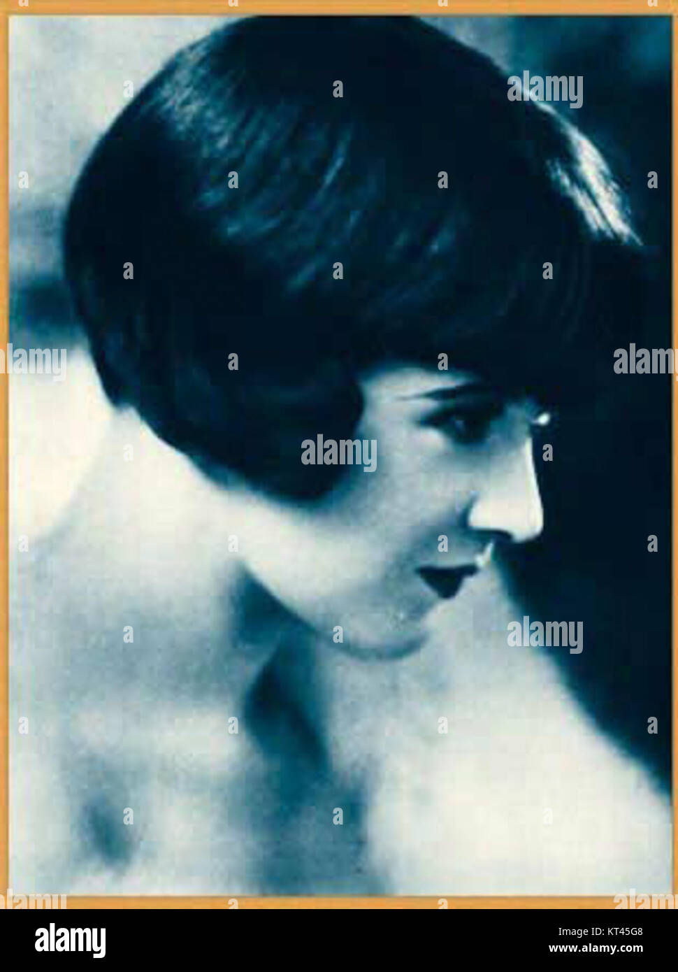 Margaret Livingston war eine bekannte Schauspielerin in den frühen Tagen Hollywoods. Sie trat in mehreren Filmen während der Stummton- und Early-Sound-Ära auf und feierte für ihre Beiträge zum Early Cinema. Stockfoto