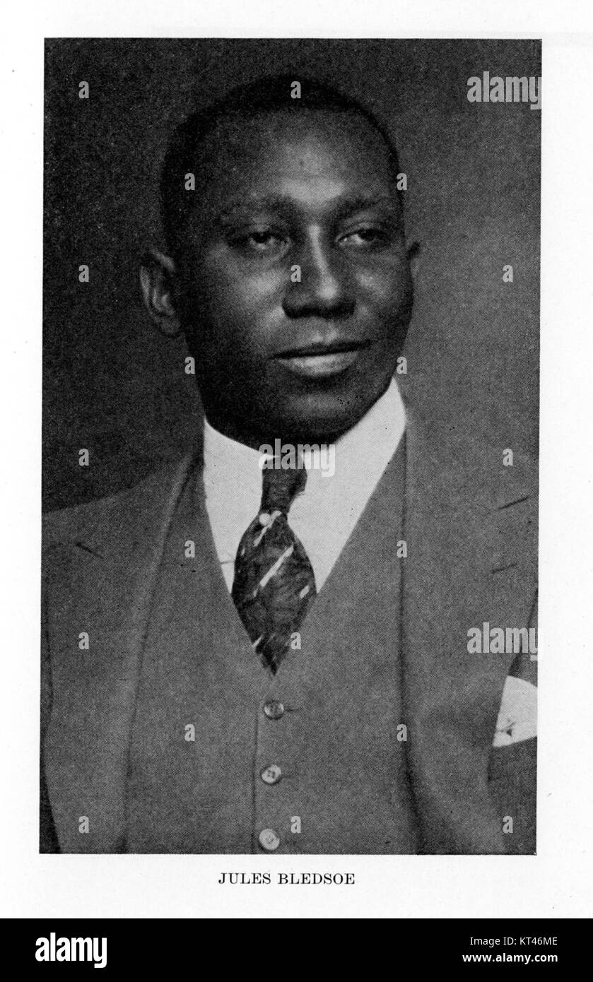 Ein historisches Foto oder Kunstwerk mit Maud Cuney Hare und Jules Bledsoe, wahrscheinlich im Zusammenhang mit Musik oder Performancekunst. Stockfoto