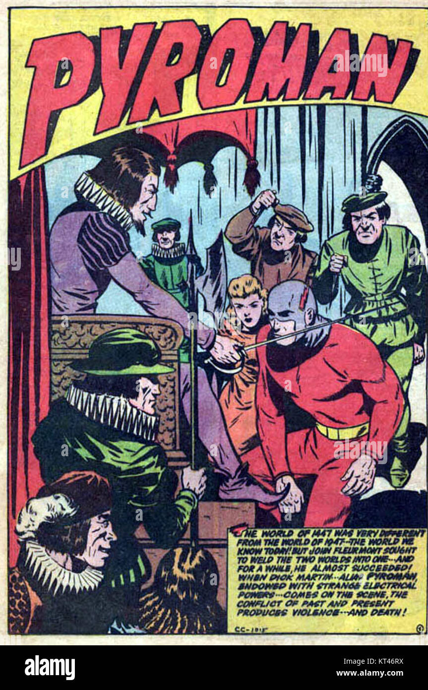 *America's Best Comics* Ausgabe 2116 enthält eine Reihe kultiger Superheldengeschichten, die das goldene Zeitalter amerikanischer Comics mit lebendigen Kunstwerken und Geschichten repräsentieren. Stockfoto