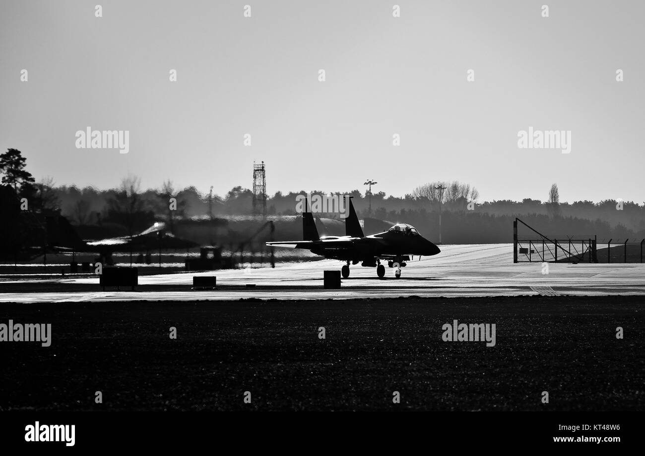 USAF F15 Eagle Stockfoto