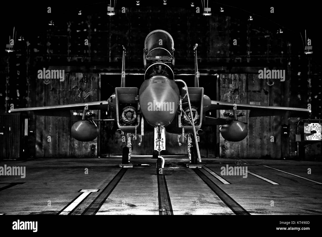 USAF F15 Eagle Stockfoto