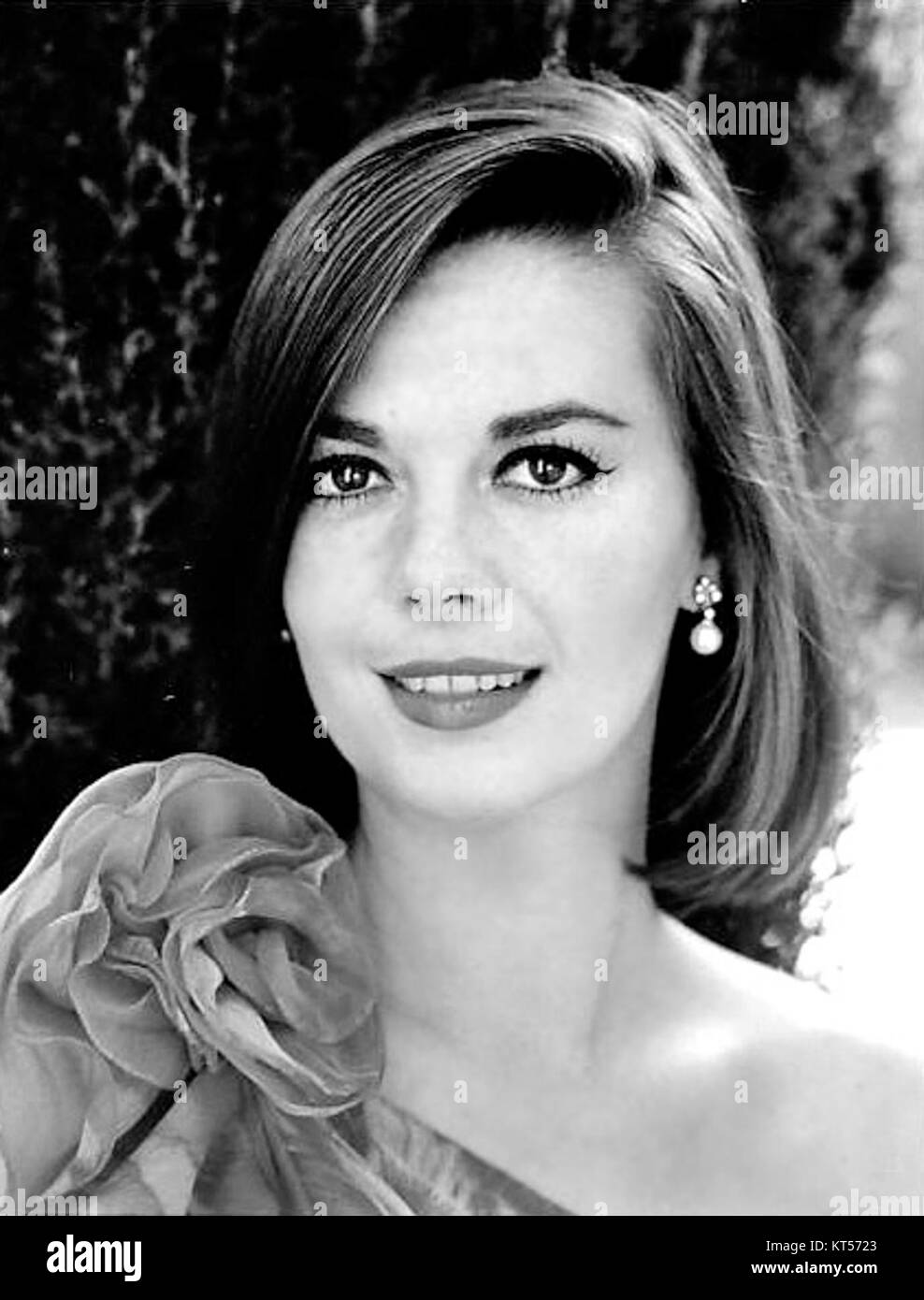 Dieses Standbild der Schauspielerin Natalie Wood fängt sie in einem Moment der Filmgeschichte ein und zeigt ihre Bedeutung für Film und Unterhaltung während ihrer Karriere. Stockfoto