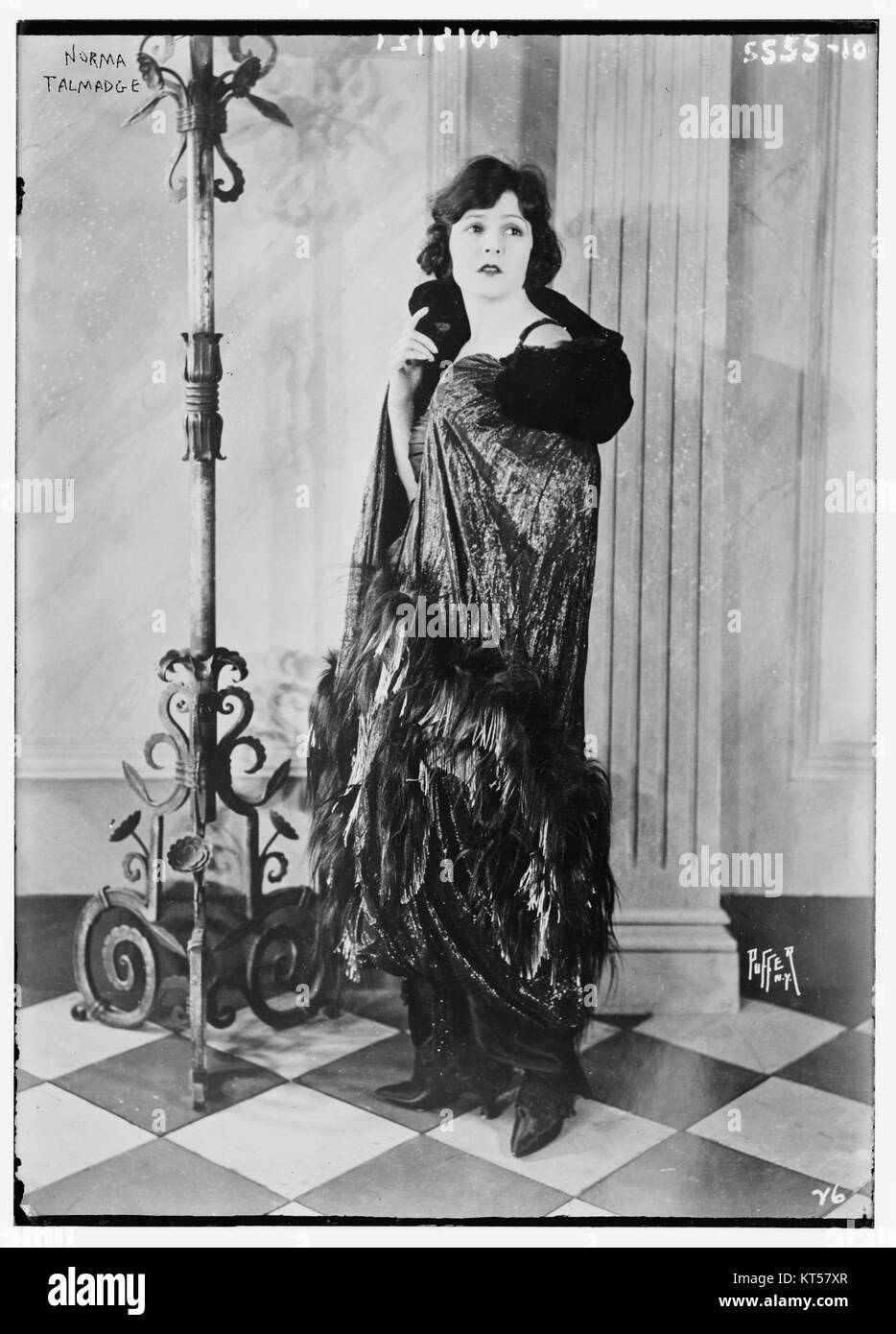 Norma Talmadge 1. Stockfoto