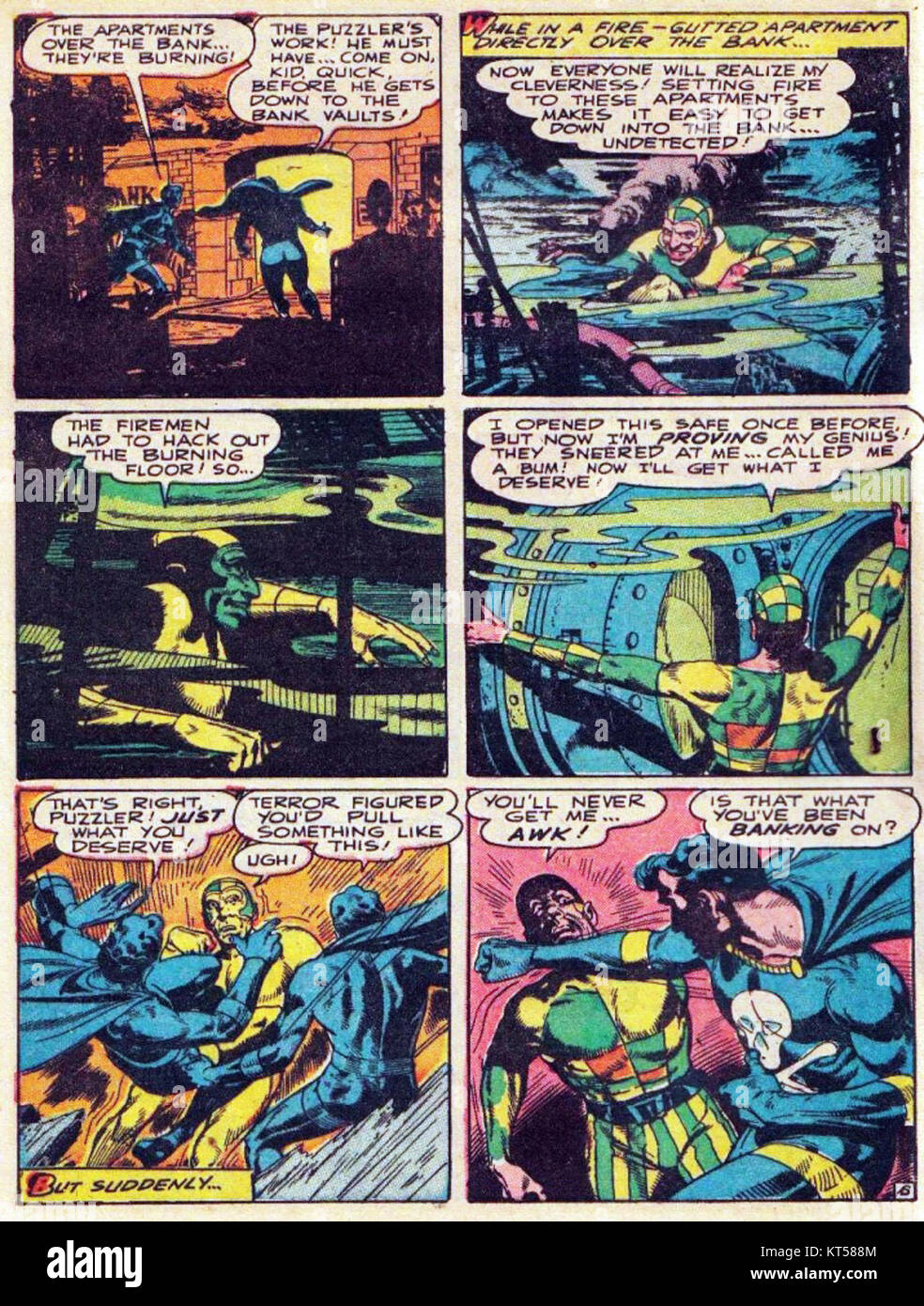 AmericasBestComics3008 bezieht sich auf eine bestimmte Ausgabe eines Comics, wahrscheinlich Teil einer Serie von Americas Best Comics. Der Titel enthält illustrierte Geschichten innerhalb des Comic-Mediums, das für seine detaillierten Kunstwerke und Geschichten bekannt ist. Stockfoto