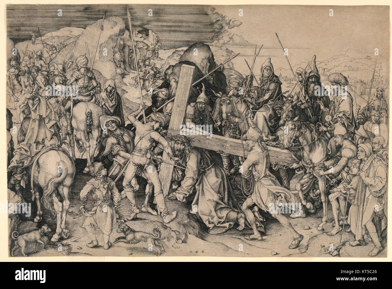 Drucken, der Große Leidensweg (CH) 18431773 Stockfoto