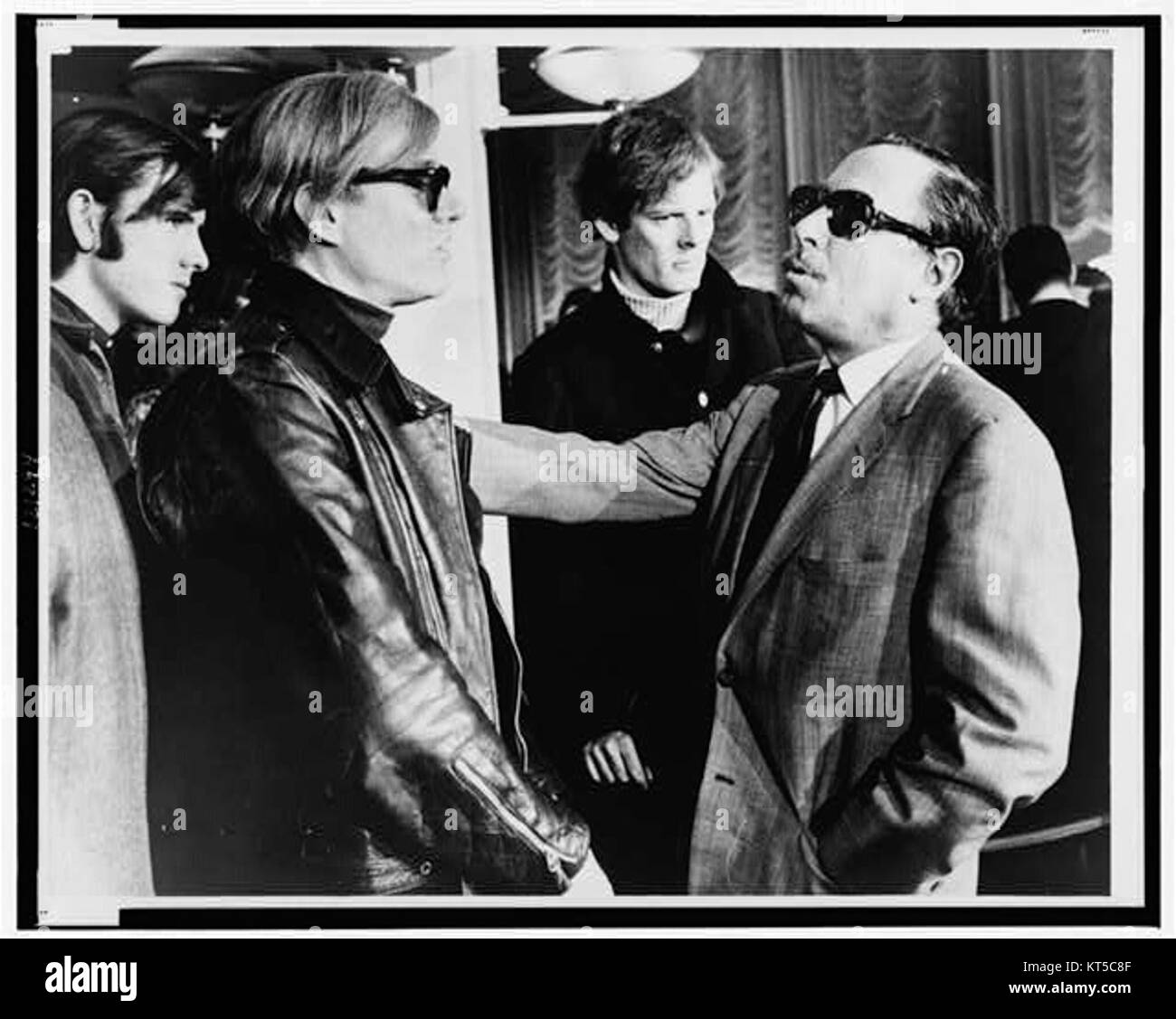 Andy Warhol Tennessee Williams und Paul Morrissey NYWTS-2 Stockfoto