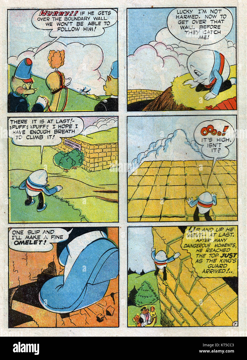 „Punch and Judy Comics Volume 1 Ausgabe 1“ ist eine Comic-Serie, die die komödiantischen und satirischen Abenteuer der berühmten Puppenfiguren Punch und Judy widerspiegelt, die aus traditionellen englischen Puppenshows stammen. Stockfoto