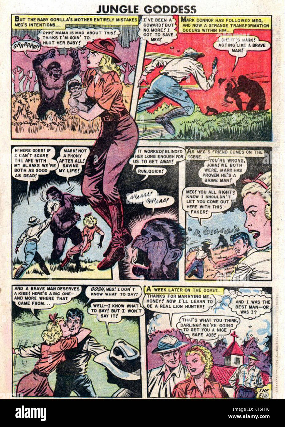 Rulah ist eine fiktive Figur aus Comics, die oft als starke und heroische Figur dargestellt wird. Ihre Figur ist ein Symbol für weibliche Ermächtigung im Genre der Superhelden-Comics. Stockfoto