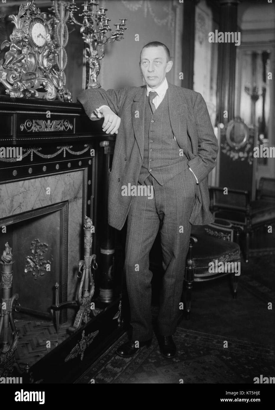 Sergej Rachmaninoff LOC 30160 Stockfoto