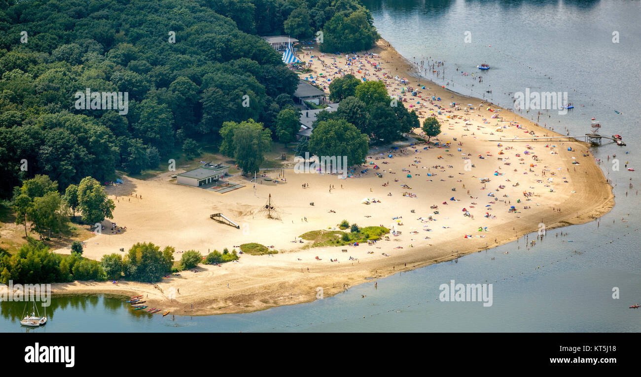 Badesee, Halterner Stausee, Halterner Siehe mit Seaside Resort und See