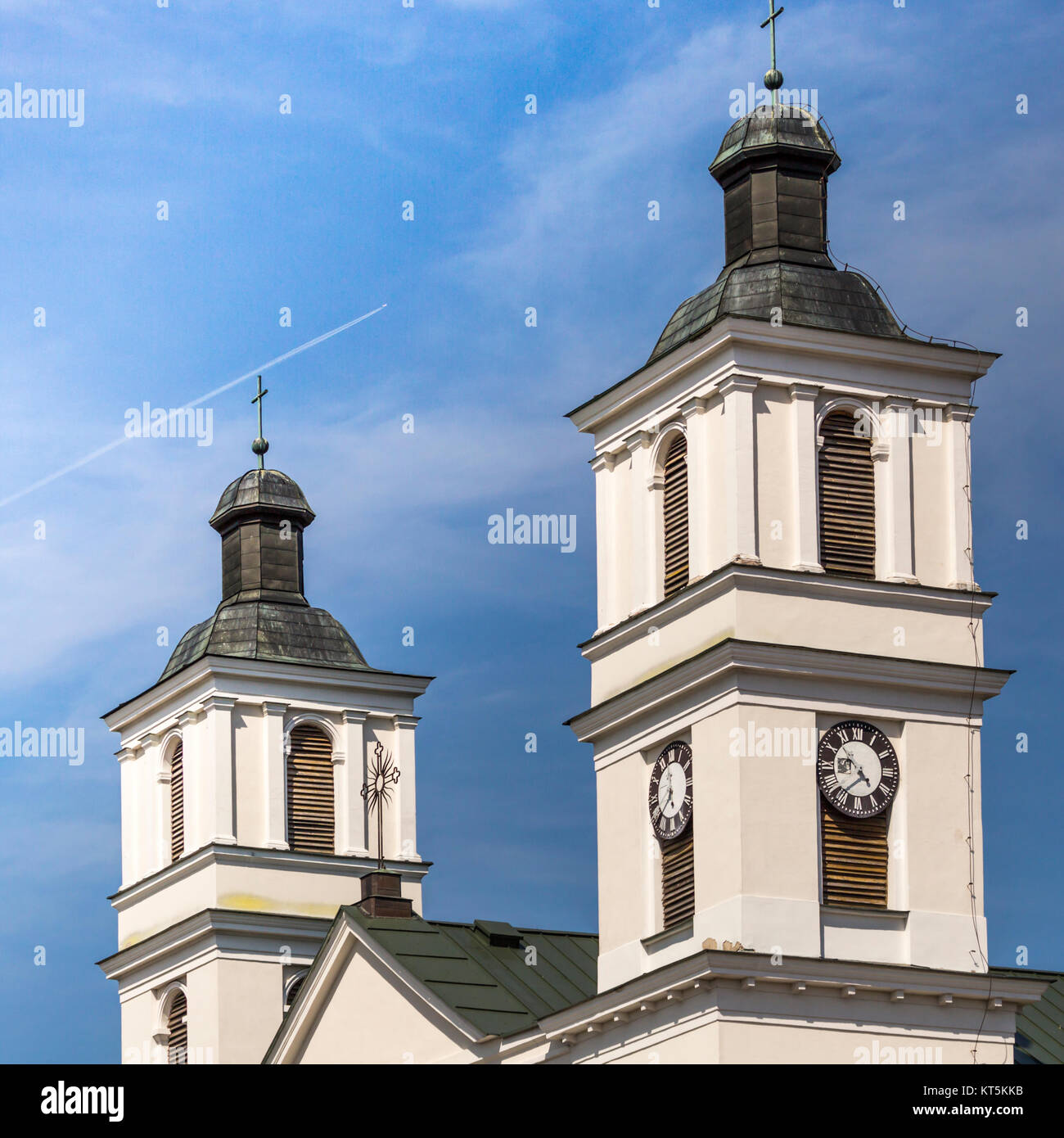 Kirche von St. Alexander in Suwalki. Polen Stockfoto