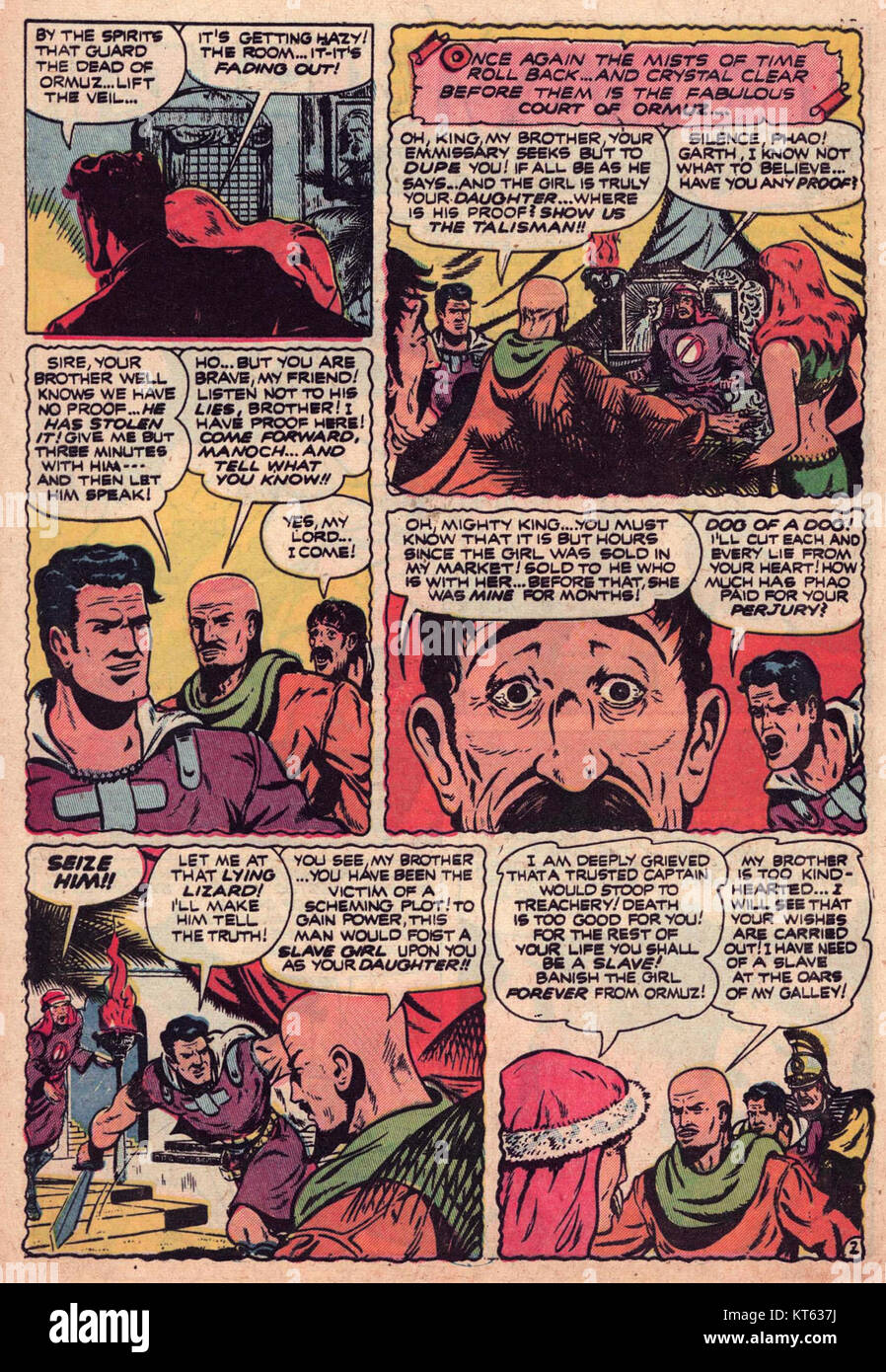 Slave Girl Comics ist eine Reihe von Comics, die das Genre der historischen Fiktion beleuchten und sich mit Themen der Sklaverei und gesellschaftlichen Kämpfen in einem fiktionalisierten historischen Kontext beschäftigen. Stockfoto