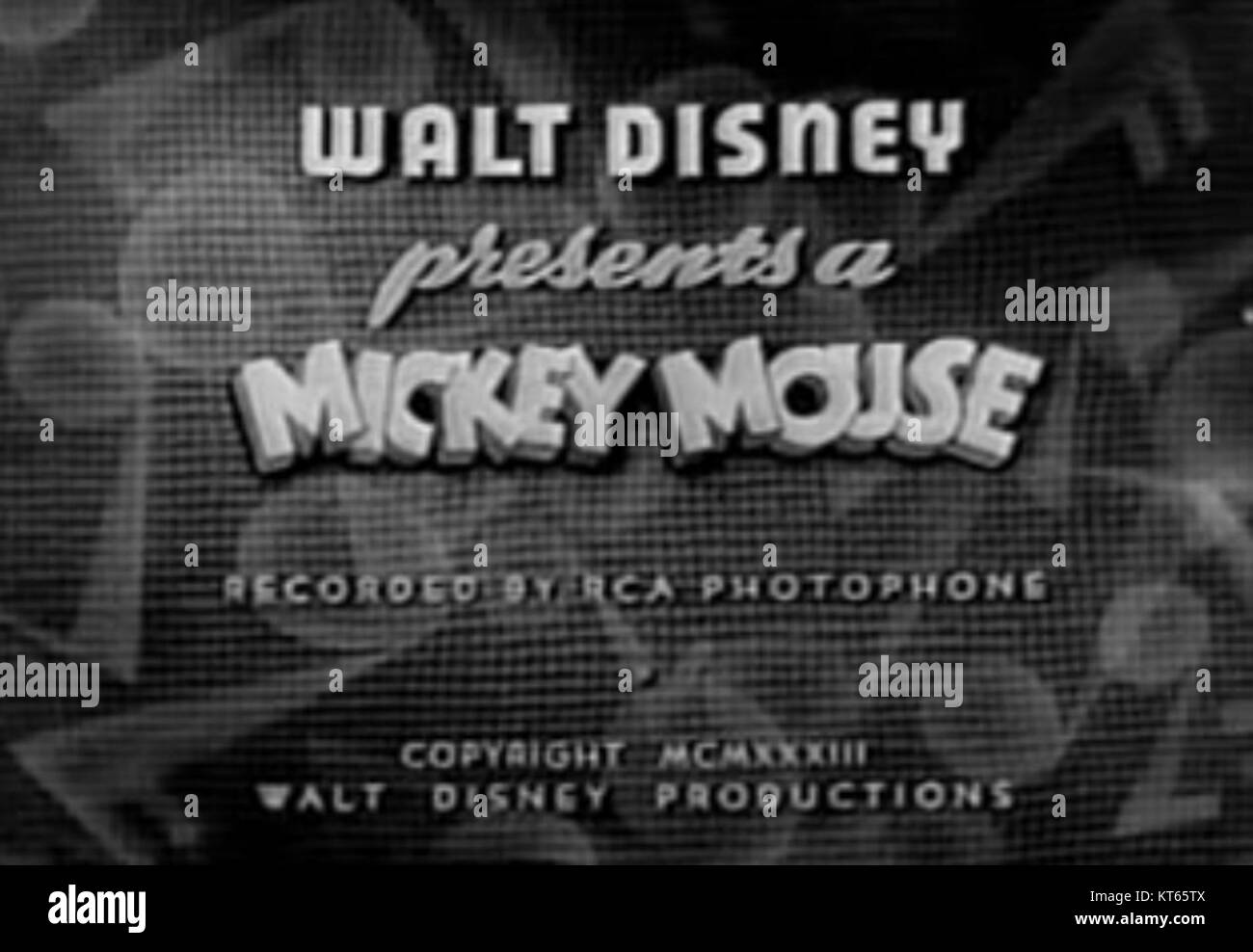 TC3 ADtols - Mickey Maus - Mad Doctor 1933 - domini pC3 BAblic Stockfoto