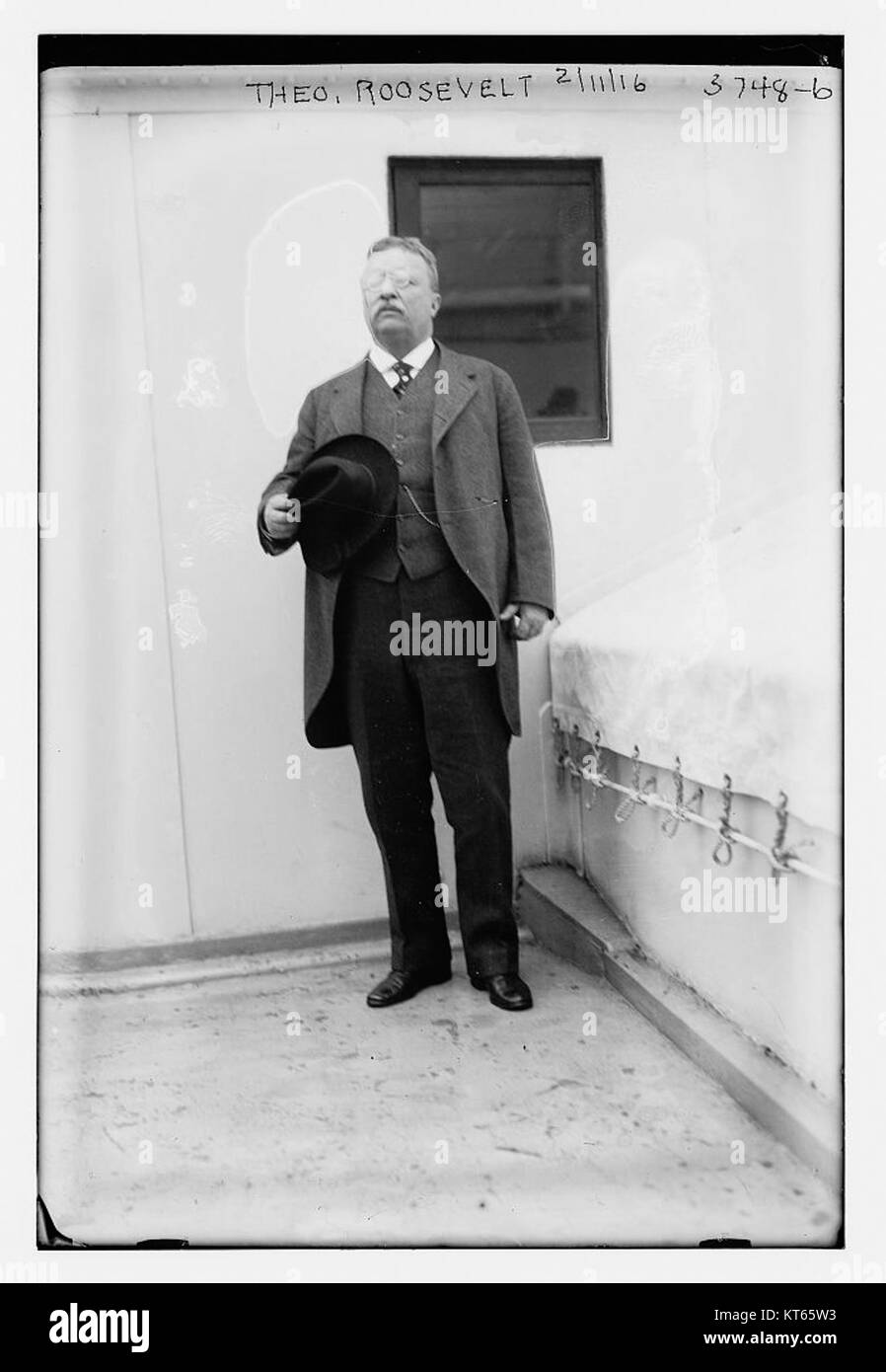 T.R. (Theodore Roosevelt), 2 11 16 (10609426793) Stockfoto