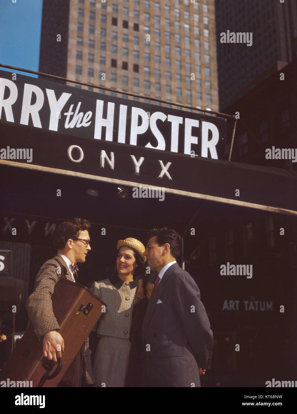 Toots Thielemans, Adele Girard, Joe Marsala, Onyx, New York, N.Y., Ca. 1948 (11251) William P. Stockfoto