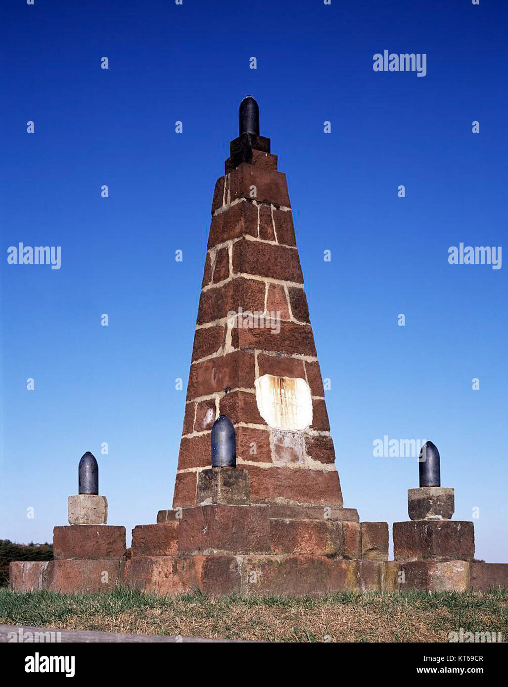 Das Union Veterans' Memorial am Bull Run erinnert an die Soldaten, die während des Amerikanischen Bürgerkriegs für die Union kämpften. Das Denkmal befindet sich an der Stelle der zweiten Schlacht am Bull Run, einem der wichtigsten Konflikte im Krieg. Stockfoto