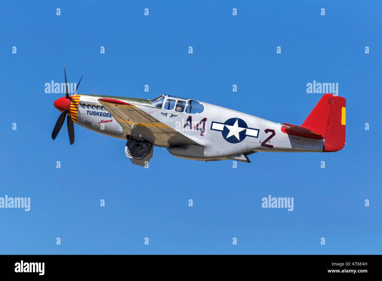 Nordamerikanische P51c Mustang Stockfoto