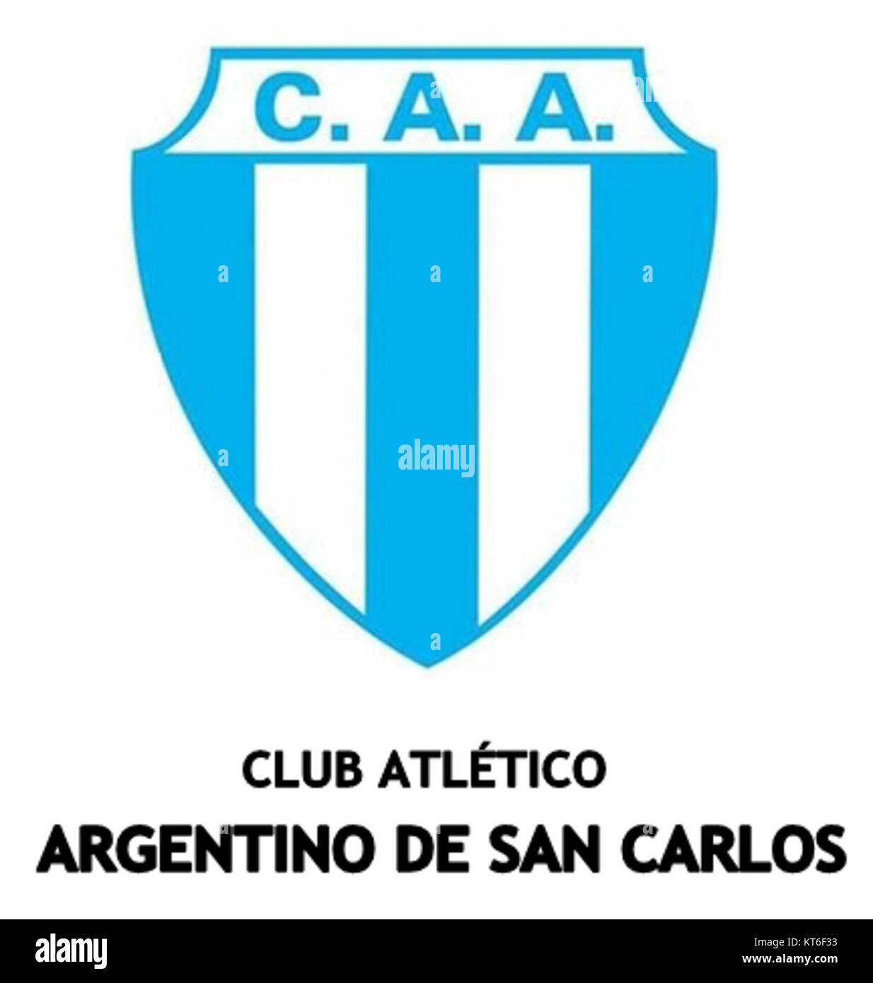 Argentino de San Carlos Logo Stockfoto